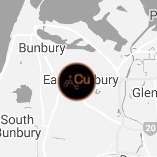 cuprum location map